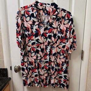 Express Multicolor Floral Men's Shirt